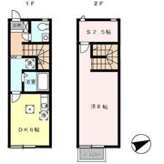 リースランド西原 D棟の間取り画像