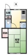 サニーマイホームしおざきの間取り画像
