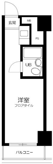 五反田ダイヤモンドマンションの間取り画像
