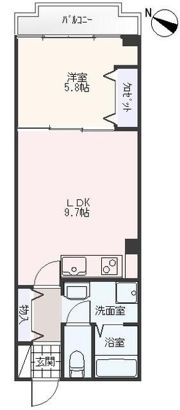 佐々木第2マンションの間取り画像