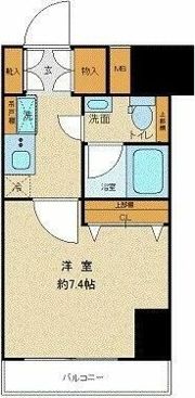 プレール・ドゥーク木場駅前の間取り画像