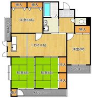 アレグリアプレイス到津の間取り画像