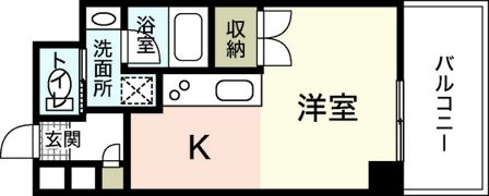エステート己斐本町の間取り画像