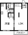 プレンティーライフAの間取り画像