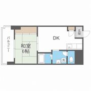 幸田マンションの間取り画像