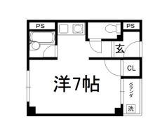 アーバンハウス北西の間取り画像