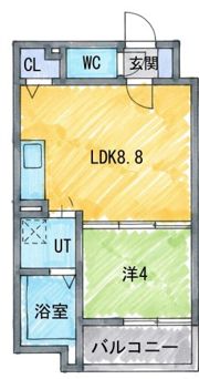 LIX大和田駅前の間取り画像