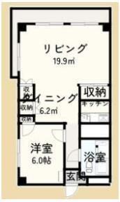 ライオンズマンション三笠公園の間取り画像