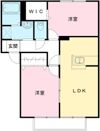 アンティエール Aの間取り画像