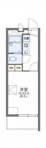 レオパレスなかやまの間取り画像