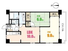 VIVRE西原の間取り画像