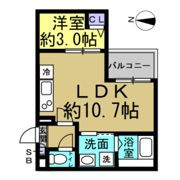 Jack shinkaiⅢの間取り画像
