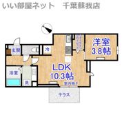 (仮称)D-ROOM神明町Ⅱ Bの間取り画像
