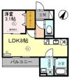 シェーングラース Dの間取り画像
