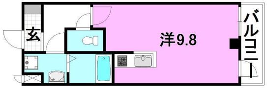 Mayfair南市駅Premiumの間取り画像