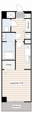レフィナード・トーレの間取り画像