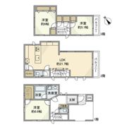 上大崎戸建の間取り画像
