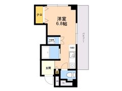 てんぐ屋西新ビルの間取り画像