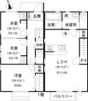 コア上野毛 Cの間取り画像