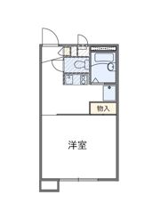 レオパレスシャルムの間取り画像