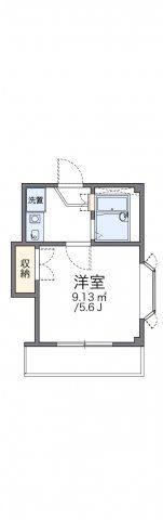 レオパレス光善寺第2の間取り画像