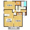 リビングタウンみらい平の間取り画像