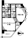 日神デュオステージ本牧の間取り画像