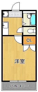 レジデンス牟田の間取り画像