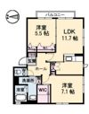 ヴォーネン相田 A棟の間取り画像