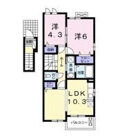 フェリーチェ カーサの間取り画像
