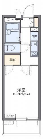レオパレスコンフォート Lの間取り画像