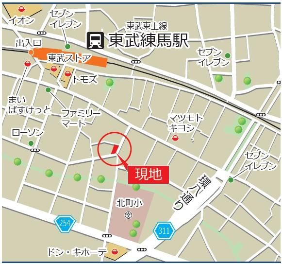 近くに施設あり
