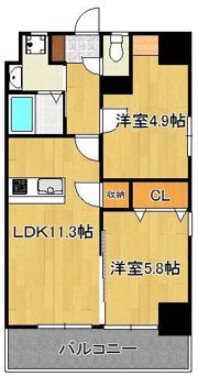 MDIグランデラブロ香春口の間取り画像