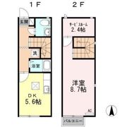 メゾンドエスポワールの間取り画像