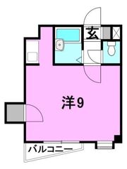 αーNEXT南江戸の間取り画像