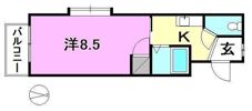 αーNEXT南江戸の間取り画像