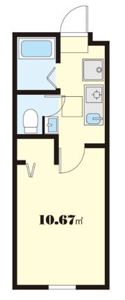 CASA LUXE 北千住の間取り画像