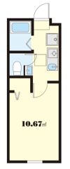 CASA LUXE 北千住の間取り画像