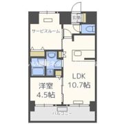 プレサンス大阪福島シエルの間取り画像