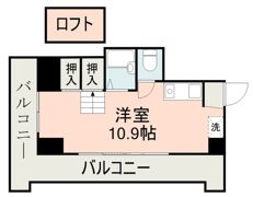 メゾンド・レクサスウエノビルの間取り画像