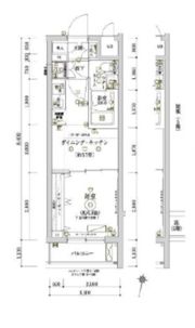ECREDE赤羽SOUTHの間取り画像