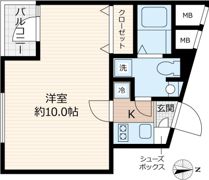 Beverly Homes 下赤塚の間取り画像