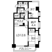 東急ドエルアルス南光台の間取り画像