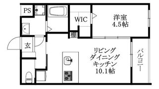 Credo in te土居田の間取り画像