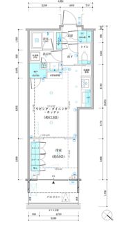 パークタワー勝どき ミッド棟の間取り画像