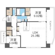 プレジオ梅田の間取り画像