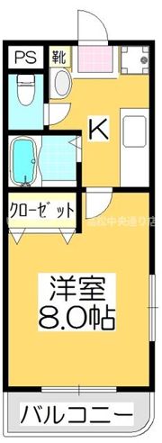 ソルトビレッジの間取り画像