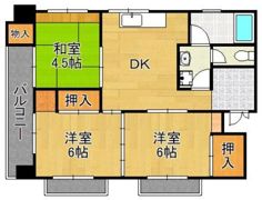 ビバライフ到津の間取り画像