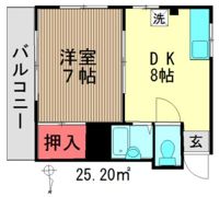 パールハイツ新大塚の間取り画像