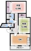 ミロクハイツ寝屋川の間取り画像